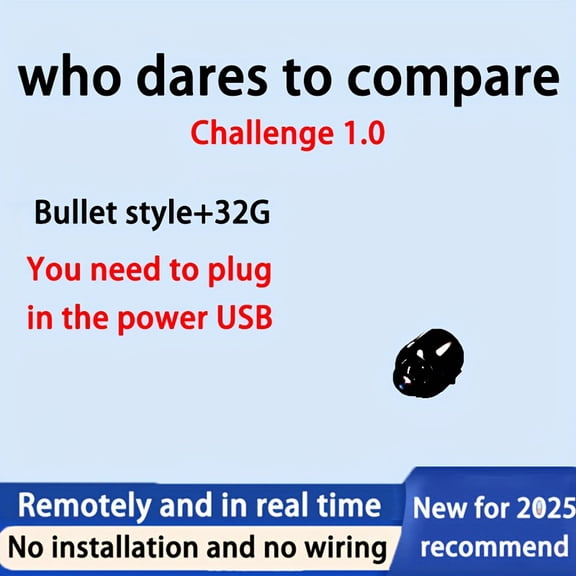 This Compact, Plug-Free Monitor Features a High-Capacity Battery, Motion Detection, And Night Vision Capabilities. It'S an HD Compact Camera Ideal for Home Security