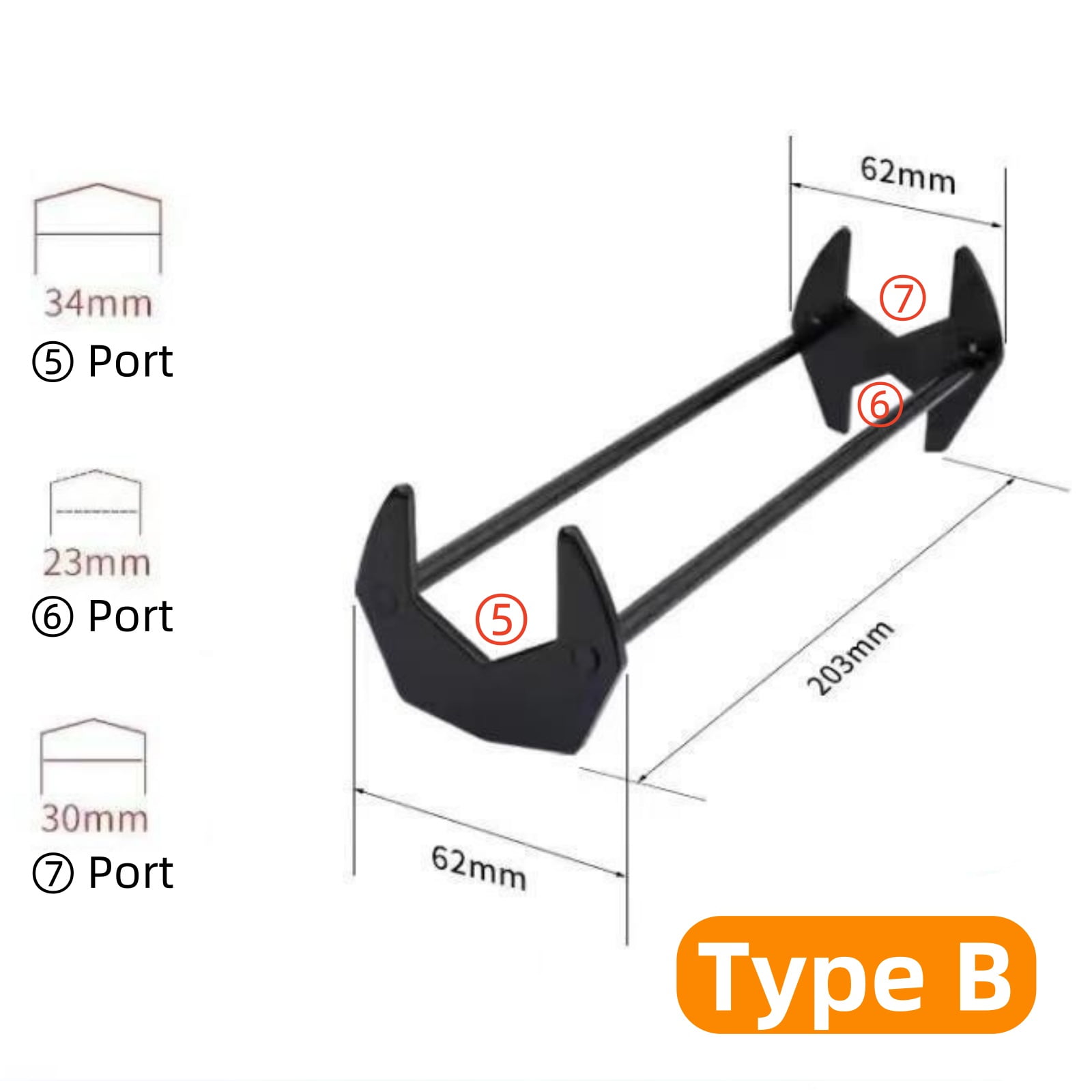 Compact Plumbing Tool for HardtoReach Areas for Sink and Faucet