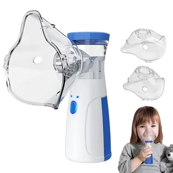 Compact Portable Humidifier, Mesh Humidifier, Auto-Cleaning Handheld Humidifier,Rechargeable Diffuser Humidifier for Respiratory Problems, Portable Humidifier for Fast Acting Relief at Home