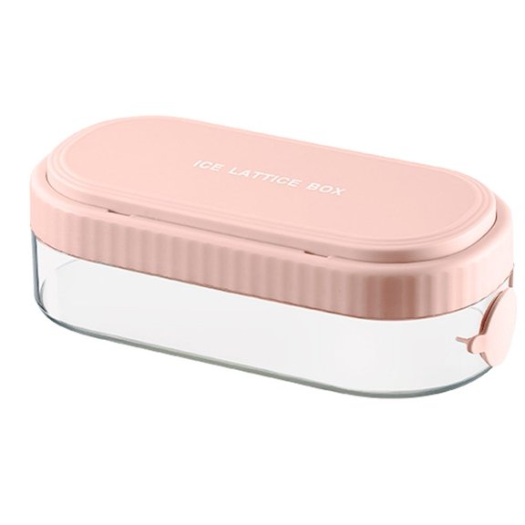 Compact Portable Ice Tray With Innovative Press Design For Effortless Use