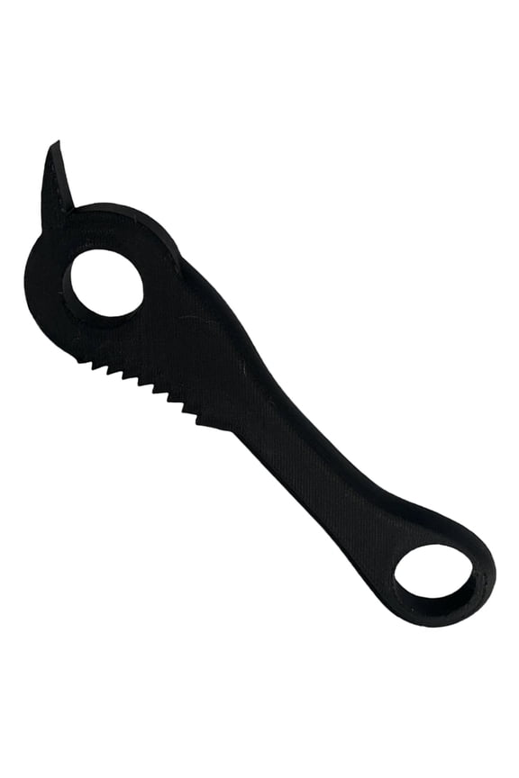 Compact Portable Bottle Opener Tab Lifter For Easy Opening Kitchen Gadget Keychain Pocket Tool (Black)