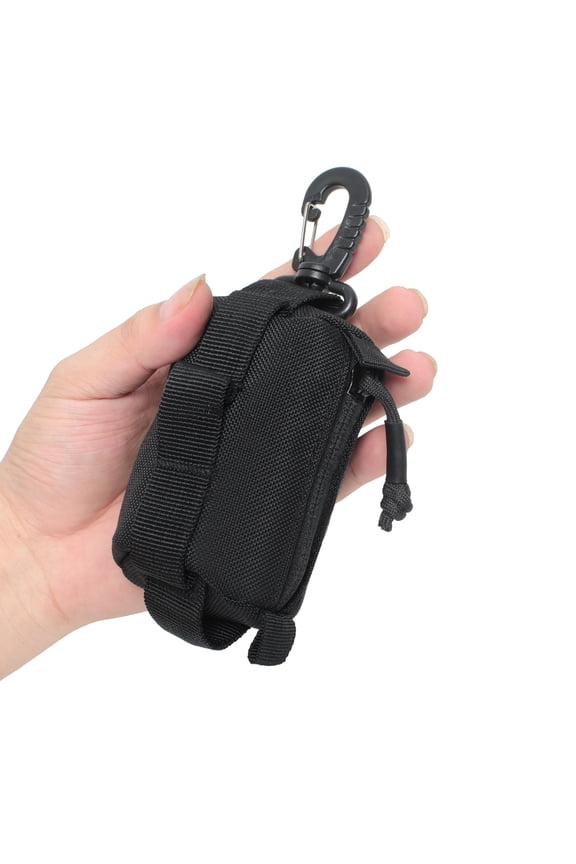 Compact Pouch Utility EDC Waist Belt Bag Mini Coin Purse Keychain Wallet for Men Women