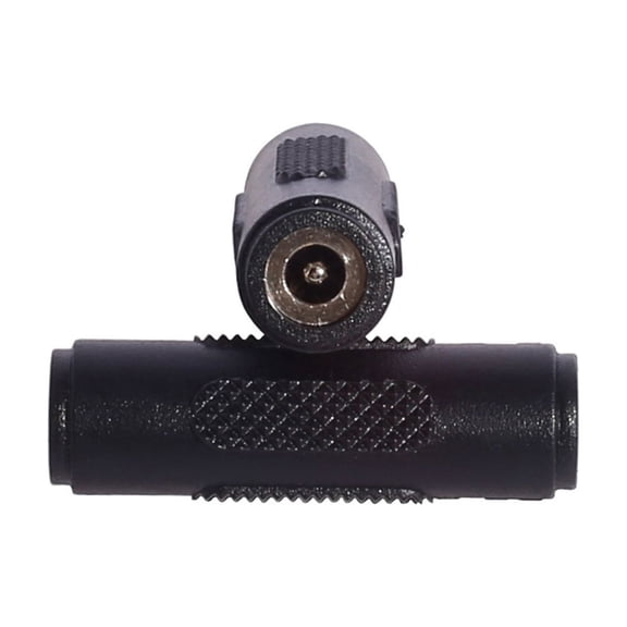 Compact Power Connector Adapter 4.0Mm X 1.7 Mm, Female to Female Coupler 2 Pack for Backup Replacement in Low P