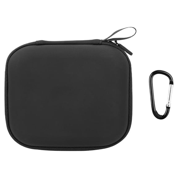 Compact Protective Case for Osmo Nano Waterproof Hard Shell Carrying Case with Organized Compartments, Mesh Pocket & Carabiner Portable Storage Bag for Camera, Lens, Cables & Accessories