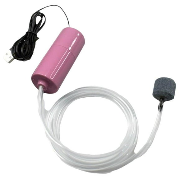 Compact & Quiet Aquarium Pump for Outdoor Fishing, USB-Powered with Low Energy Consumption