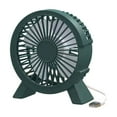 thumbnail image 1 of Compact Quiet Desktop Fan with Adjustable Speed, Portable USB-Powered Personal Cooler with Foldable Hook, Non-Slip Base, and Easy Clean Design for Home, Office, Travel, and Workspace, 1 of 5
