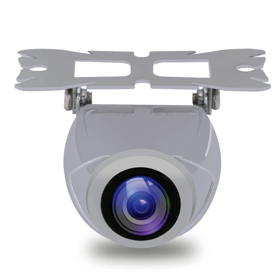 Compact Rear View Backup Camera, Parking Reverse Cam, Front or Rear Mountable, Night Vision, Waterproof
