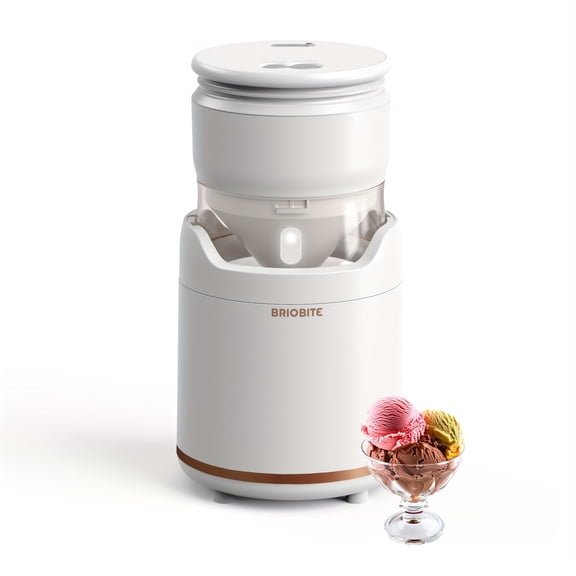 Compact Rechargeable Frozen Dessert Maker for 1-2 Servings of Homemade Ice Cream, Sorbet, and Slushies, Easy to Clean Personal Treat Appliance