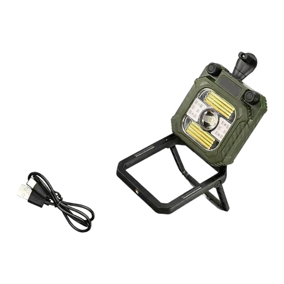 Compact Rechargeable Outdoor Light Hand Crank Charging Foldable Stand Waterproof