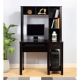 thumbnail image 1 of Espresso Desk with One Drawer and Stable Back Panel - Durable for Students, 1 of 2