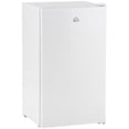 thumbnail image 1 of Compact Refrigerator with Freezer, 3.2 Cu Ft Mini Fridge, Adjustable Shelf & Reversible Door, White, Mechanical Temperature Control, 1 of 13