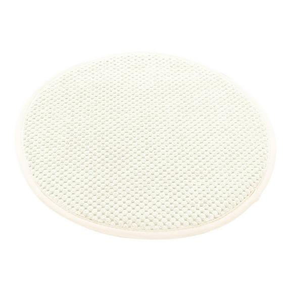 Compact Round Cushion 12in Non-Slip Stool Pad Thickened Support Breathable Elastic Bands Home Office Balcony Mat