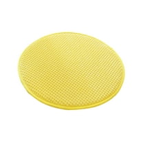 Compact Round Cushion 13in Diameter All-Season Flock Support Non-Slip Stool Pad Home Office Meditation Accent