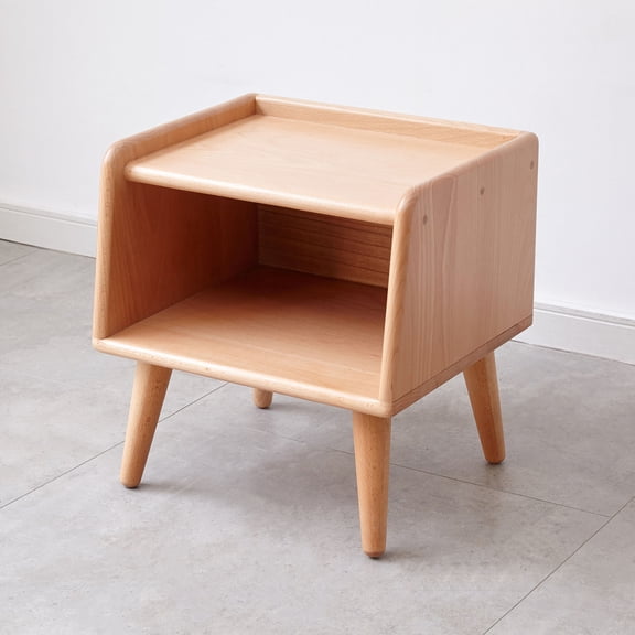 Compact Round Shape | Space-Saving for Small Bedrooms | Quick Assembly for Immediate Use