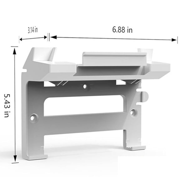 Compact Router  Power Supply Bracket, Ideal For RV, Home, Office  Boat Use