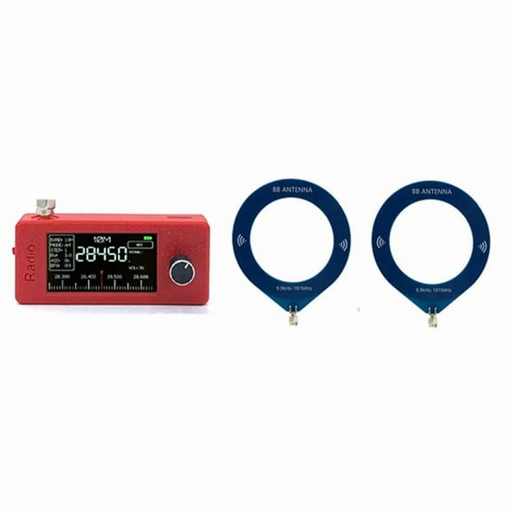 Compact SI4732 Full Band Radio Receiver 10Khz-180Mhz, Mini Pocket Radio LSB USB, AM, FM, for on-the-Go Listening