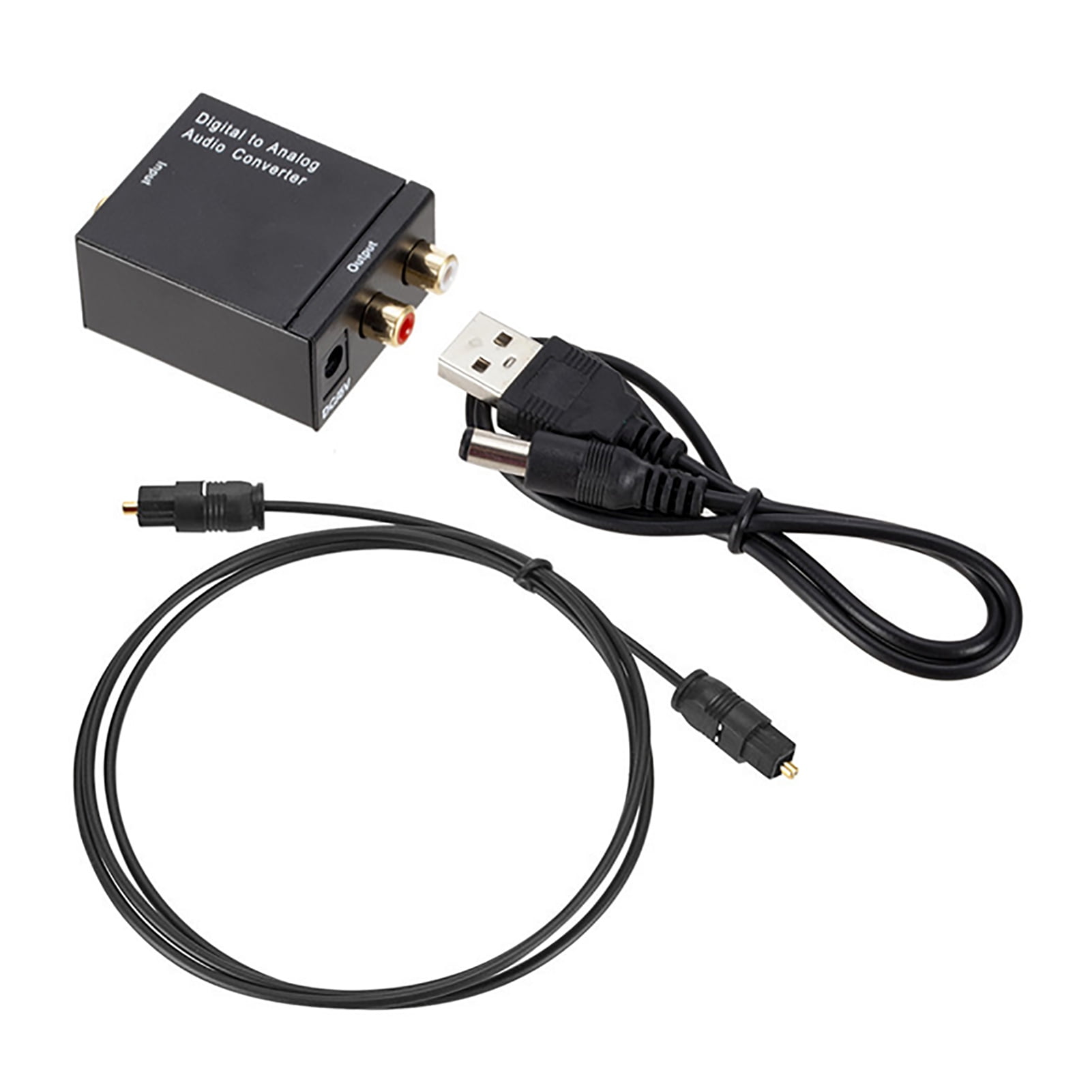 Rca Adaptador Spdif A Optico A Rca Adaptador Audio Analogico A