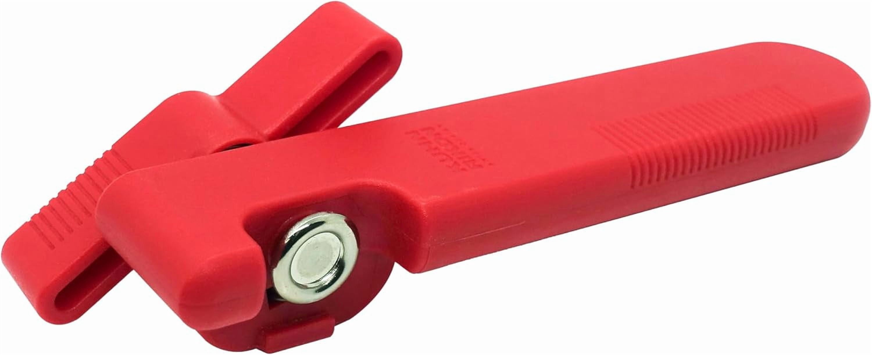 Compact Safety Can Opener – Manual Smooth Edge with Ergonomic Design, Hygienic and Easy to Use, Swiss-Engineered Precision