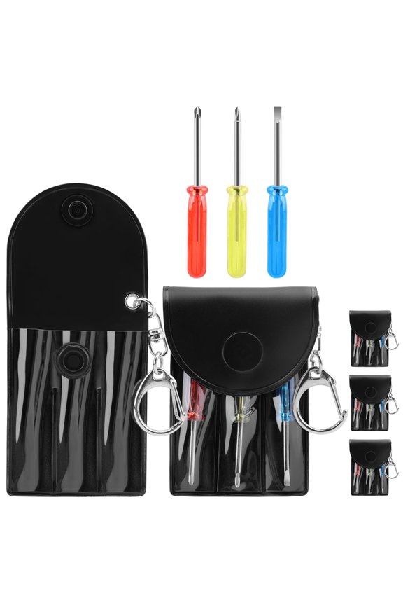Compact Screwdriver Keychain Set Essential Tool 5 Set/10 Set Ideal For Eyeglasses Watches Gadget Repairs