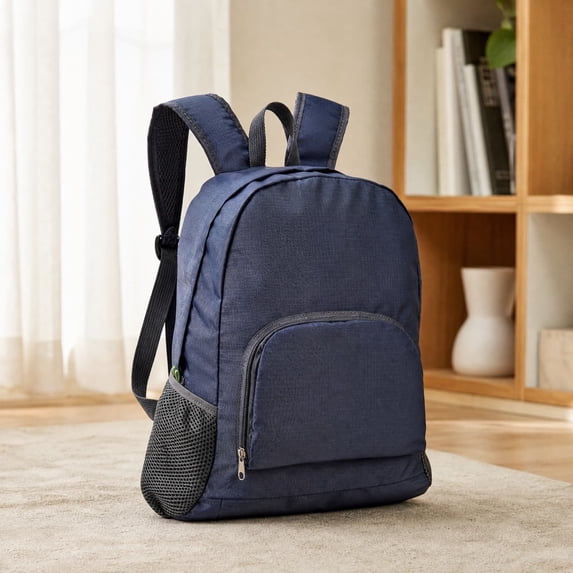 Lightweight Packable Backpack, Small Travel Day Pack, Water Resistant Hiking Backpacks for Women Men, Multiple Pockets, Breathable Shoulder Strap, Everyday Carry