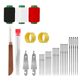 Compact Sewing Set Included 5 Types Needle and Accessible Perfect for Travel and Home Use Adult Threading Tool