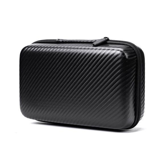 Compact Shockproof Storage Case 21x13x7cm, Hard Shell Travel Organizer for Electronics Tools Accessories