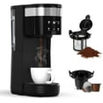 Compact Single Serve Coffee Maker with SelfCleaning, 6 to 14 Oz Cup Size Coffee Machine for K