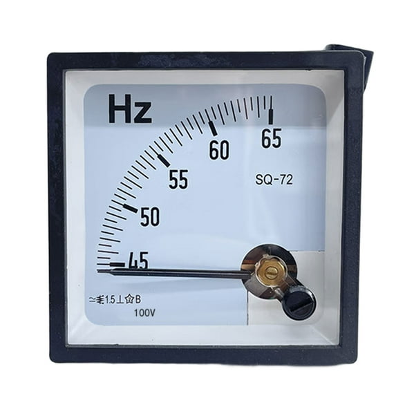 Compact Size Plastic Power Frequency Monitor Tester 45-65Hz Wide Voltages Ranging 100V 220V Home Industrial Application