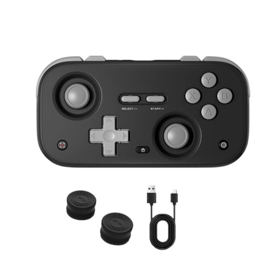 Compact Small Game Controller Hall Effect Technology Supporting Multiple Devices Including for NS Portable Design