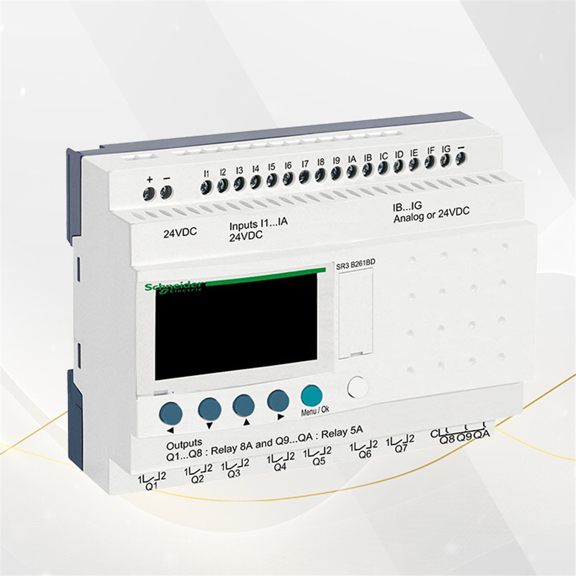 Compact Smart Relay Zelio Logic SR3B261FU Programmable Controller,1 x SR3B261FU Programmable Controller