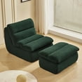 thumbnail image 1 of Compact Sofa Recliner / Soft Fabric, Suitable for Small Apartments, 1 of 4