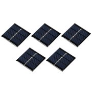 Compact Solar Panel Cells for DIY Power Projects - Pack of 5