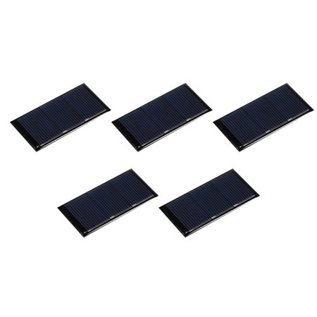 Compact Solar Panel Cells for DIY Power Projects - Pack of 5