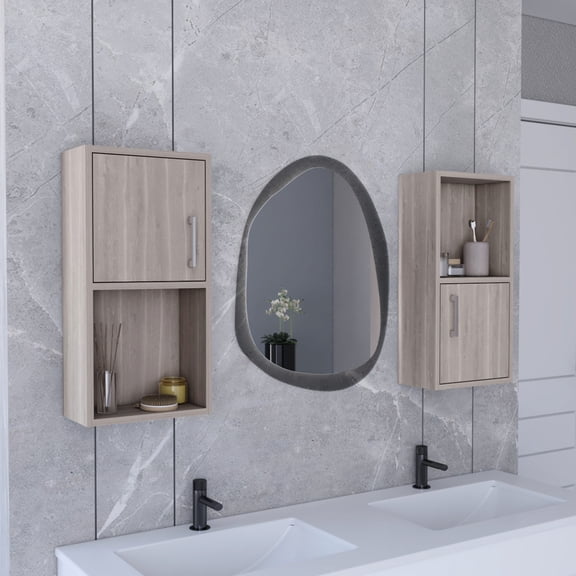Compact Space-Saving Design - Ideal for Small Bathrooms, Organize Personal Care Products