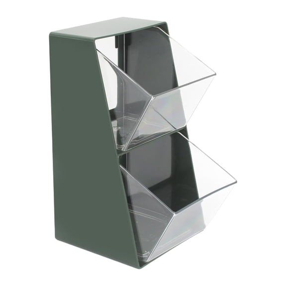 Compact Stackable Coffee Pods Dispenser With Removable Bins For Cups Storage