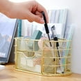 thumbnail image 1 of Compact Stainless Steel Drawer Organizer for Vanity  Bathroom & Office - Space-Saving Storage Solution, 1 of 6