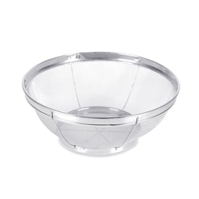 Compact Stainless Steel Fine Mesh Strainer Versatile Vegetable Washing Basket Convenient Kitchen Colander for Rice Fruits More Easy to Store for Home Use