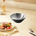 thumbnail image 1 of Compact Stainless Steel Food Bowl, Heat Resistant Kitchenware for Rice and Soup, Easy Clean Dishwasher Safe Bowl for Daily Meals(Silver), 1 of 6