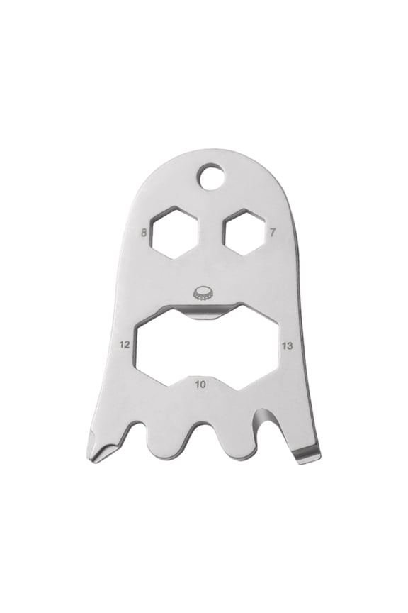Compact Stainless Steel Keychain Tool Card Feature Screwdriver Bottle Opener Wrench Nonslip Grip For Everyday Carry
