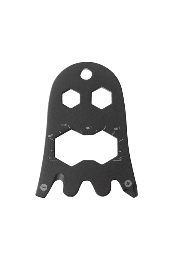 Compact Stainless Steel Keychain Tool Card Feature Screwdriver Bottle Opener Wrench Nonslip Grip For Everyday Carry