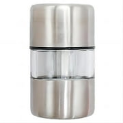 Compact Stainless Steel Seasoning Grinder - Small Mill, Portable, for Enhanced Flavor, Suitable for Kitchen and Outdoor Use