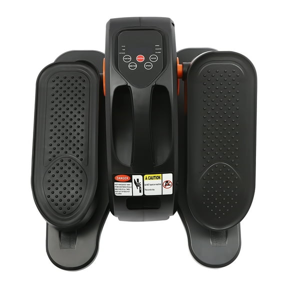 Compact Step Fitness Machine with 5 Manual Speed Levels, Intelligent Training Programs, Anti-Slip Pedals, Quiet Operation, Ideal for Home Fitness