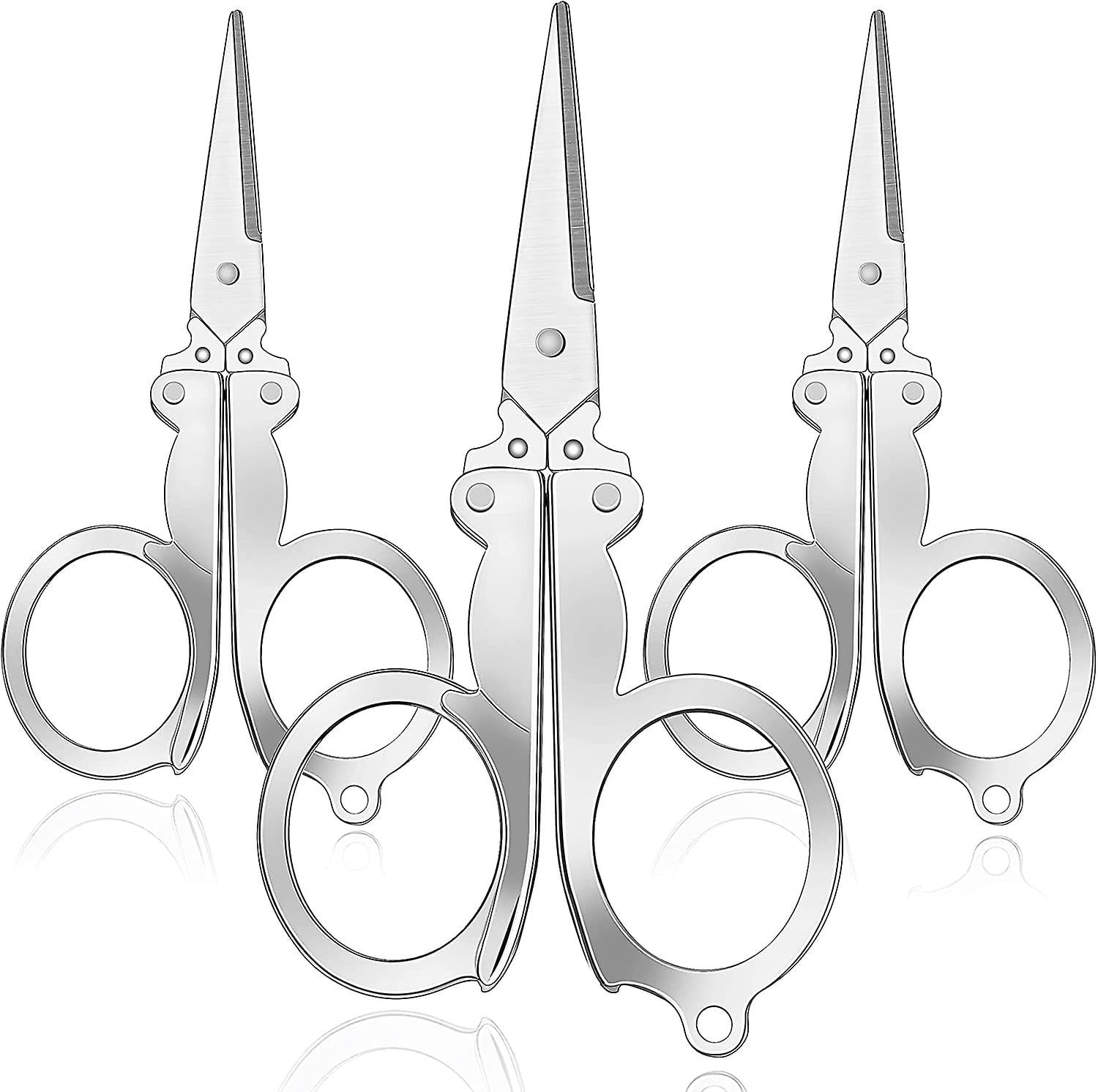 Compact Storage Solutions: Folding Scissors With Retractable Blades ...