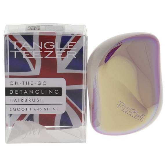 Compact Styler On-The-Go Detangling Hairbrush - Holographic