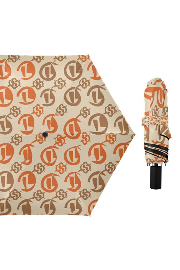 Compact Sun Umbrella Windproof Travel Umbrellas for Rain Strong Portable UV Protection Fun Sign