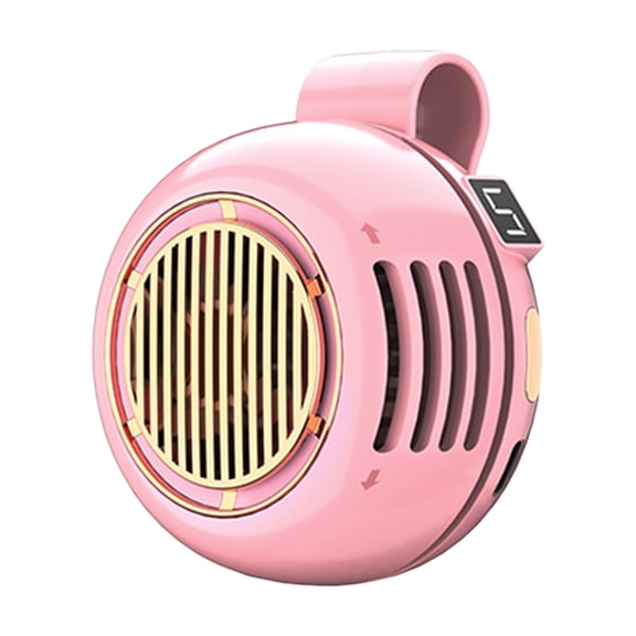 Compact Suspended Whirlwind Clip On Fan Portable Silent Mini Bladeless 5 Speed Office Outdoor Fan