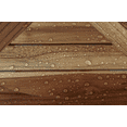 thumbnail image 1 of Compact Teak Corner Shower Stool with Shelf in Natural Finish, 1 of 3