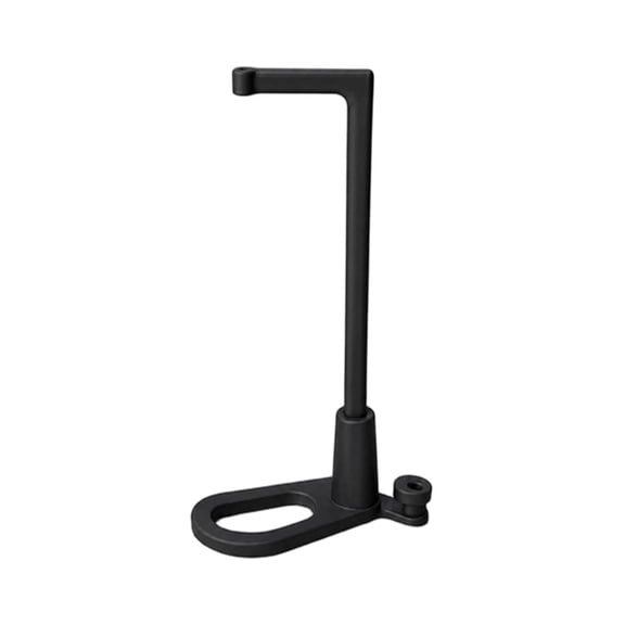 Compact Thread Spool Holder Stand for Sewing Embroidery Black | plastic spool stand with base helps feed thread smoothly for embroidery, sewing, quilting, and large cone spools.