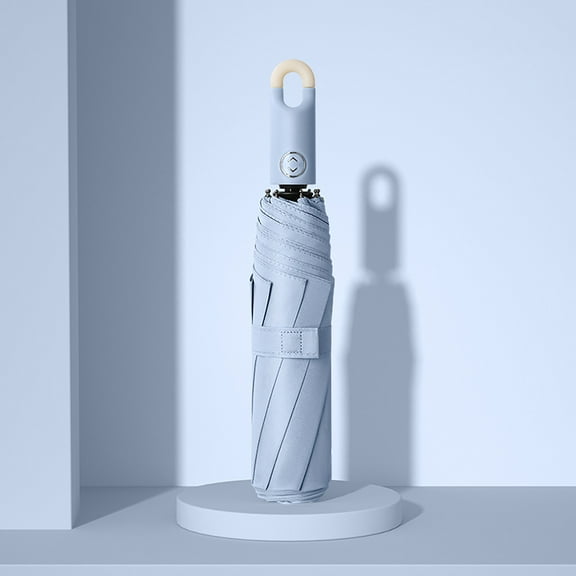 Compact Three Fold Automatic Opening and Closing Umbrella - Folding Design for Easy Use - Travel-Friendly Umbrella for All Weather Conditions