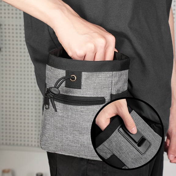 Compact Tool Organizer Pouch for Electricians, HVAC Technicians, Plumbers, Carpenters, and General Contractors - Portable Utility Bag for Carrying Essential Tools, Screws, and Nails